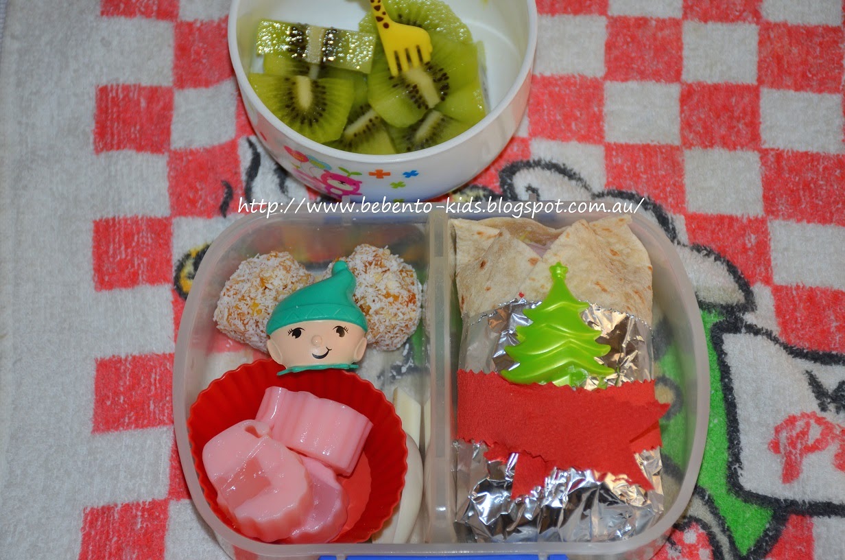 Bebento Kids Christmas Chicken Wraps
