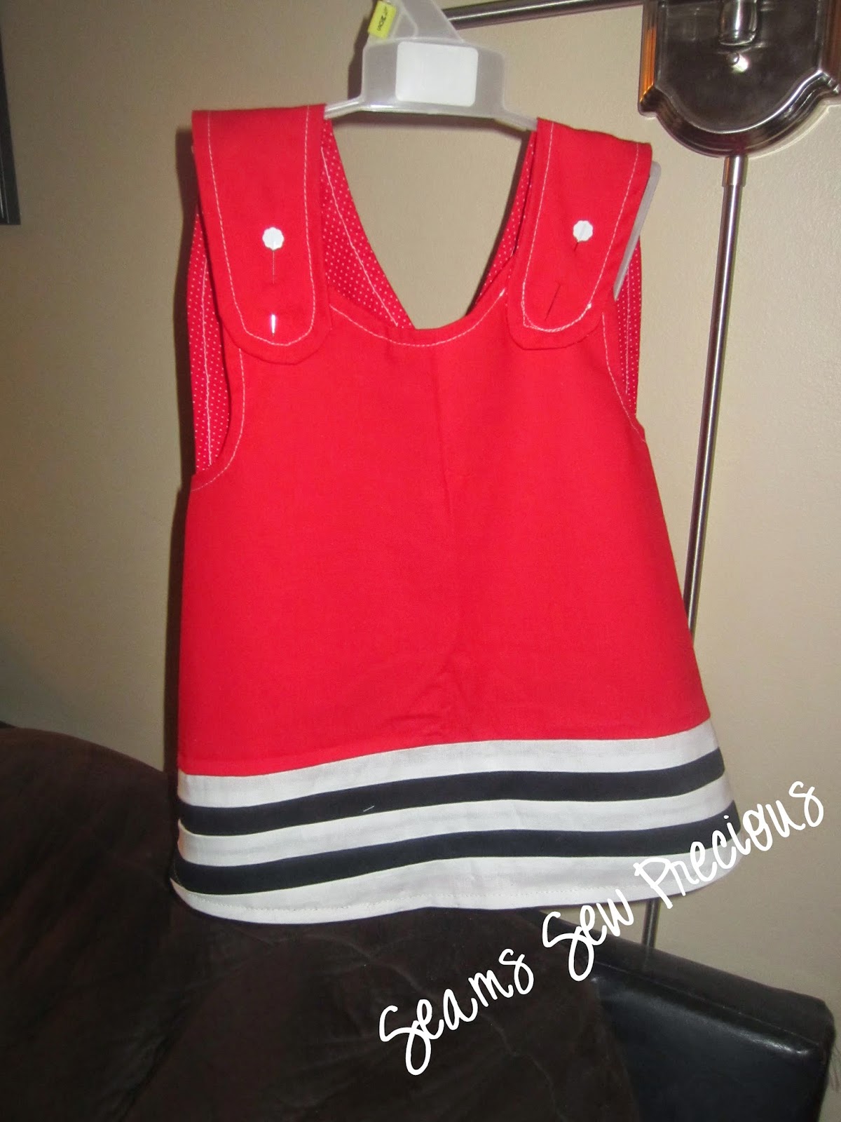 Seams Sew Precious A Hockey Pinafore My First Garment Attempt