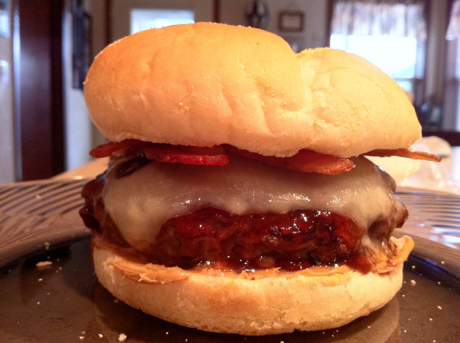 Burger Nite The Peanut Butter and Jelly Burger