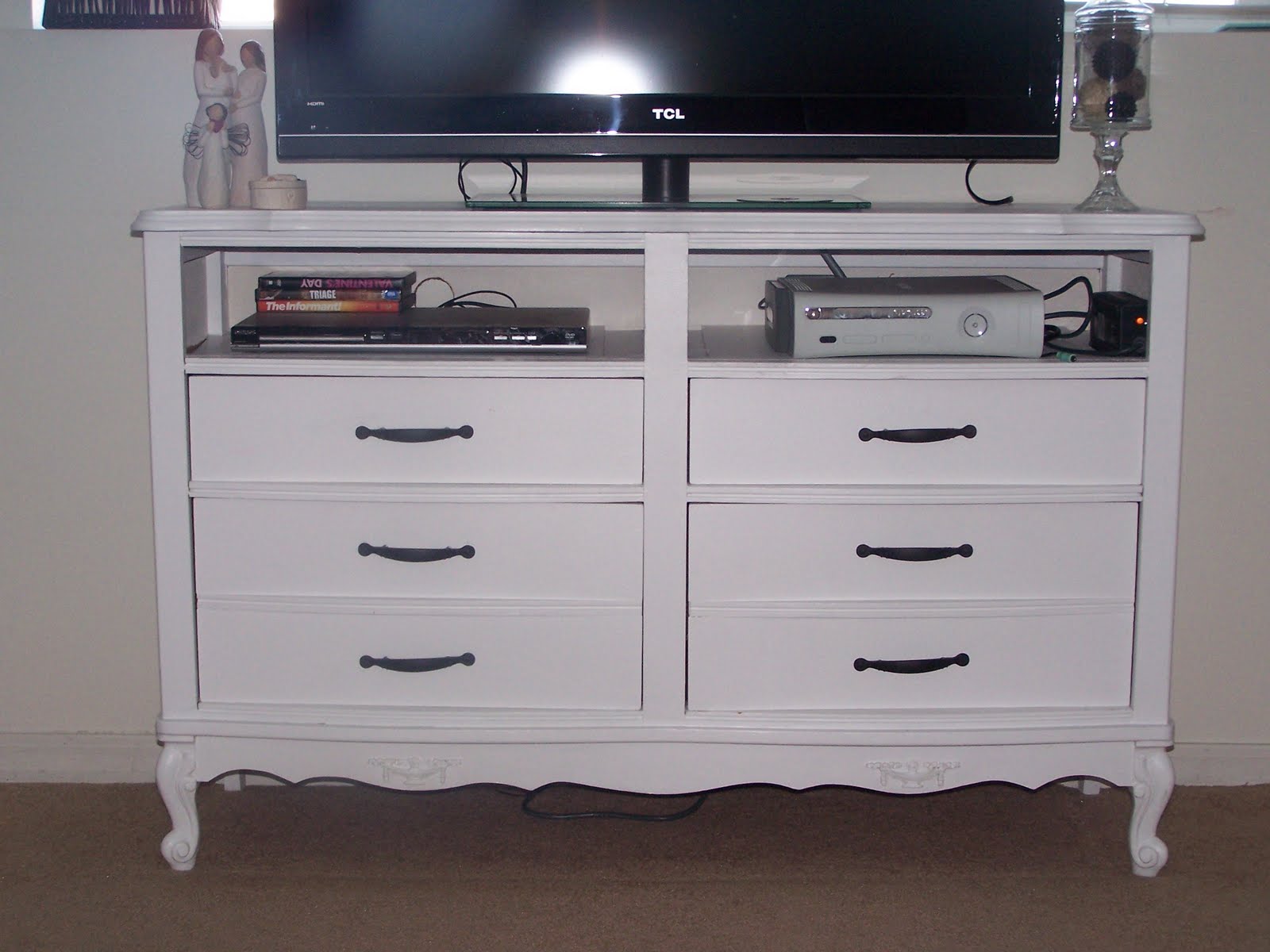 catch the bug Dresser into TV stand