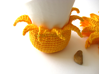 Crochet Napkin Holder Sun