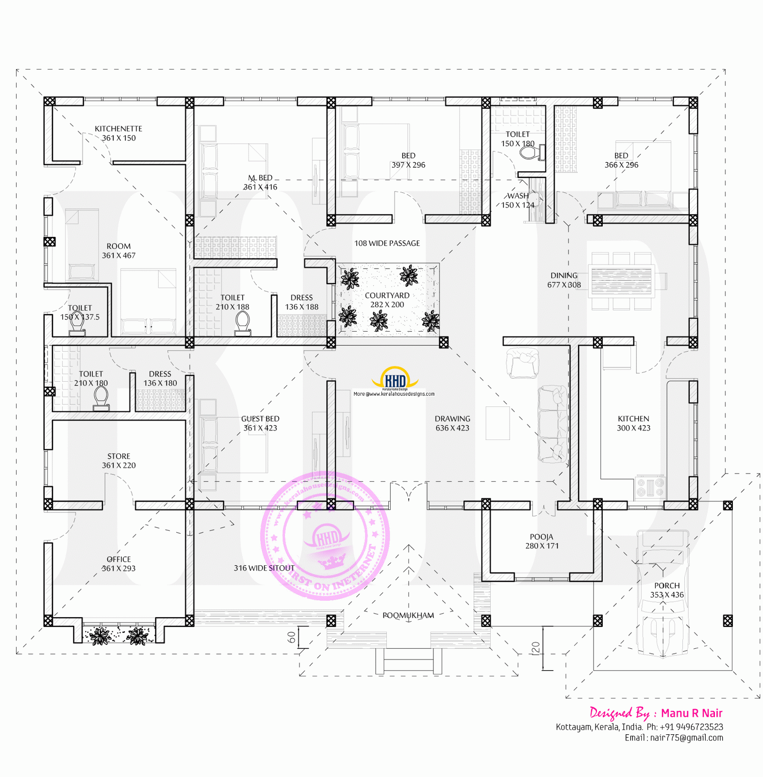home designs and floor plans residence with office kerala home design and floor plans home designs and floor plans residence with office kerala home design and floor plans