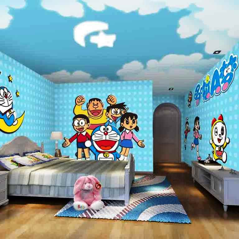 Wallpaper Doraemon Untuk Dinding | 10 gambar wallpaper dinding kamar tidur anak motif doraemon Wallpaper Doraemon Untuk Dinding | 10 gambar wallpaper dinding kamar tidur anak motif doraemon