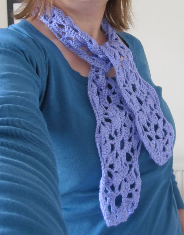 Crochet Therapy Fancy Scarf