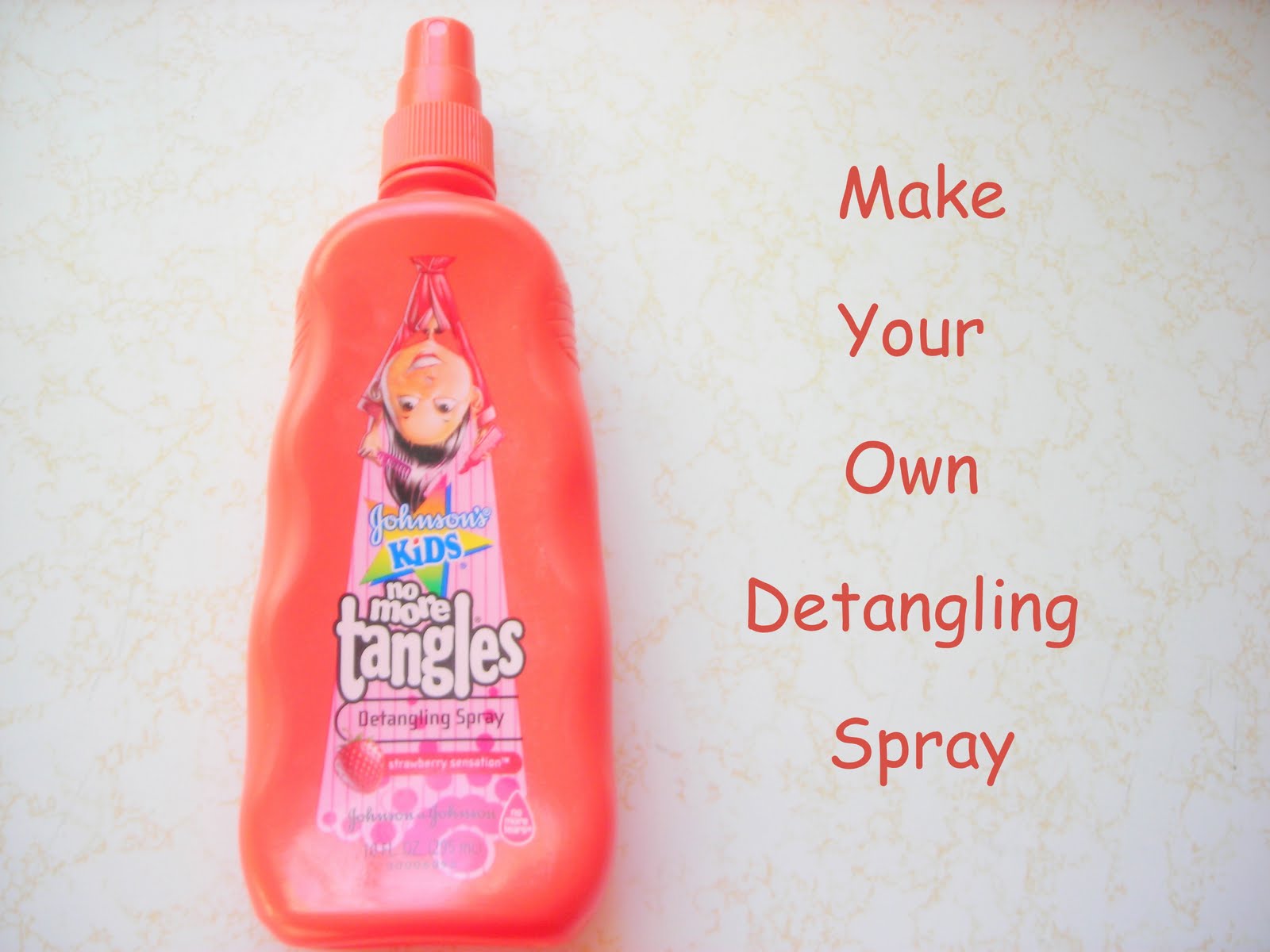 crafty couple How to make your own detangling spray