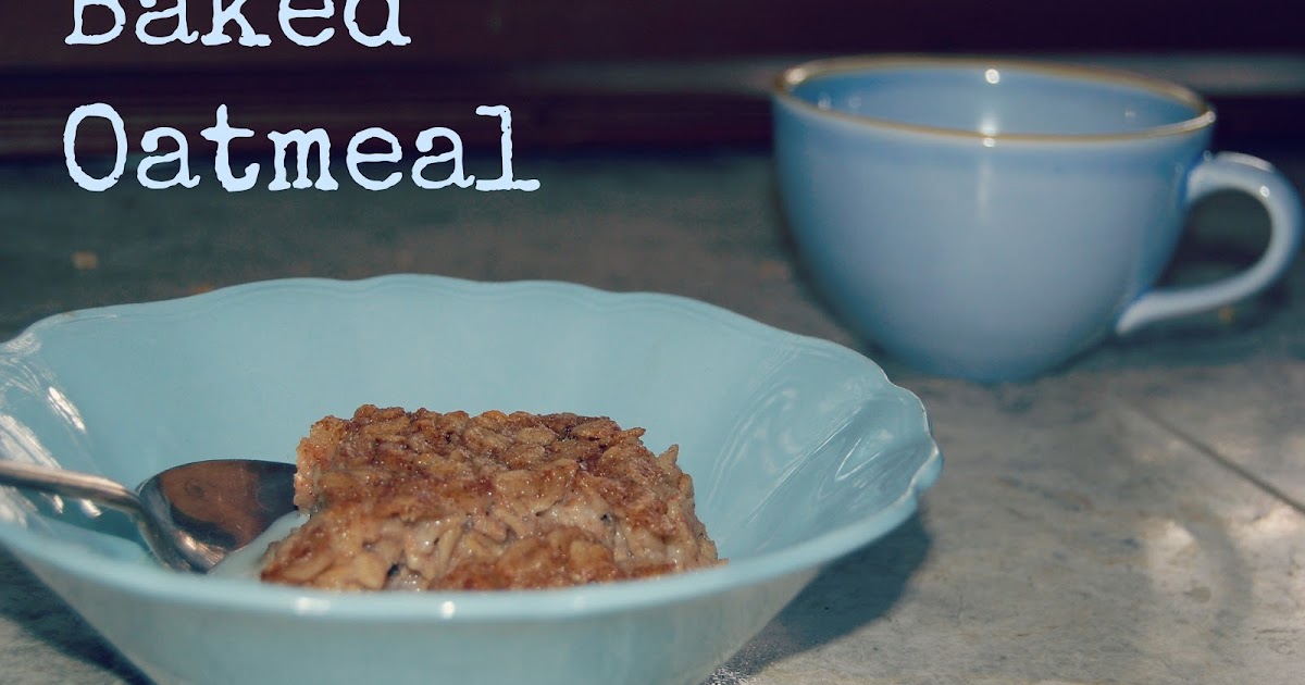 Baked Oatmeal Recipe Yellow Dandy