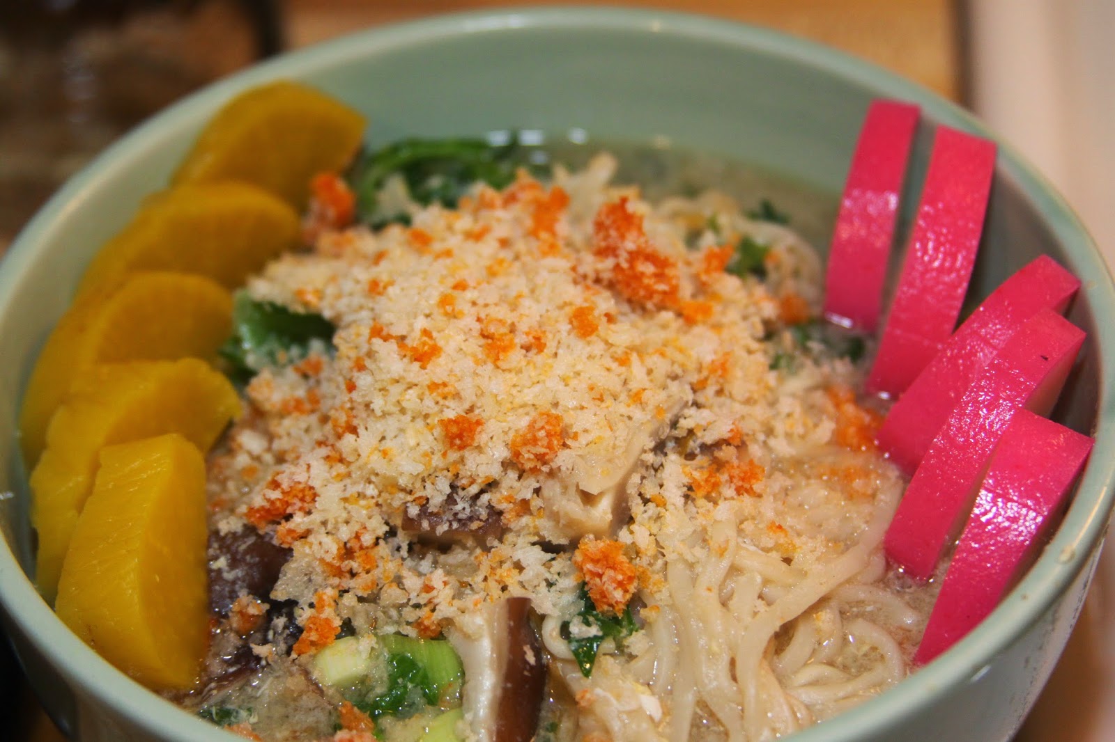 For the Love of Food: Meatless Monday: Vegetable Ramen Soup