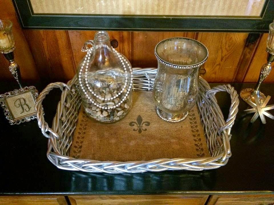 Totally Tutorials Tutorial Repurpose a Basket into a Serving Tray