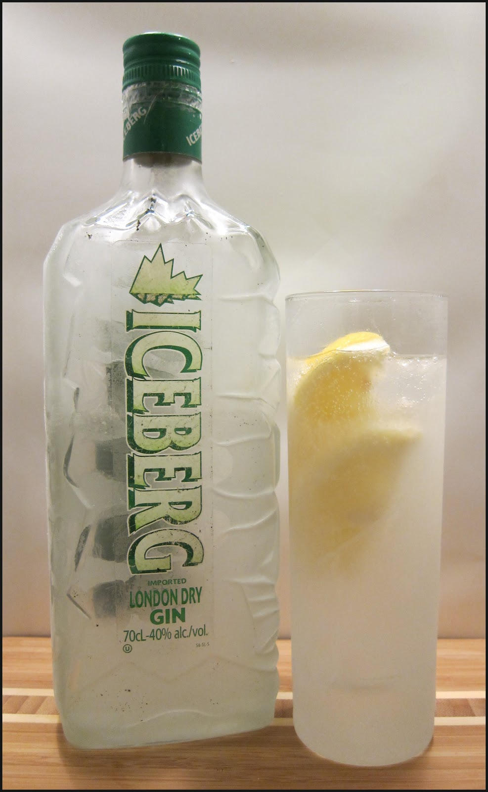 The Institute for Alcoholic Experimentation Gin & Tonic—Hold The Ice?