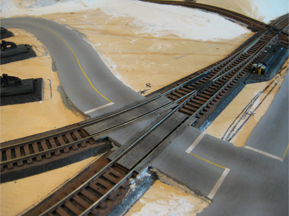 TY'S MODEL RAILROAD Paving Roads