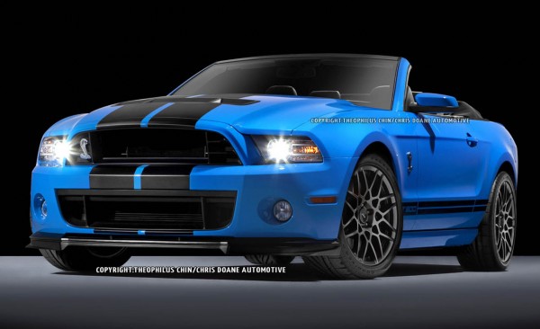 2009 - [Ford] Mustang - Page 4 2013+ford+gt500+convertible+t.+chin+front