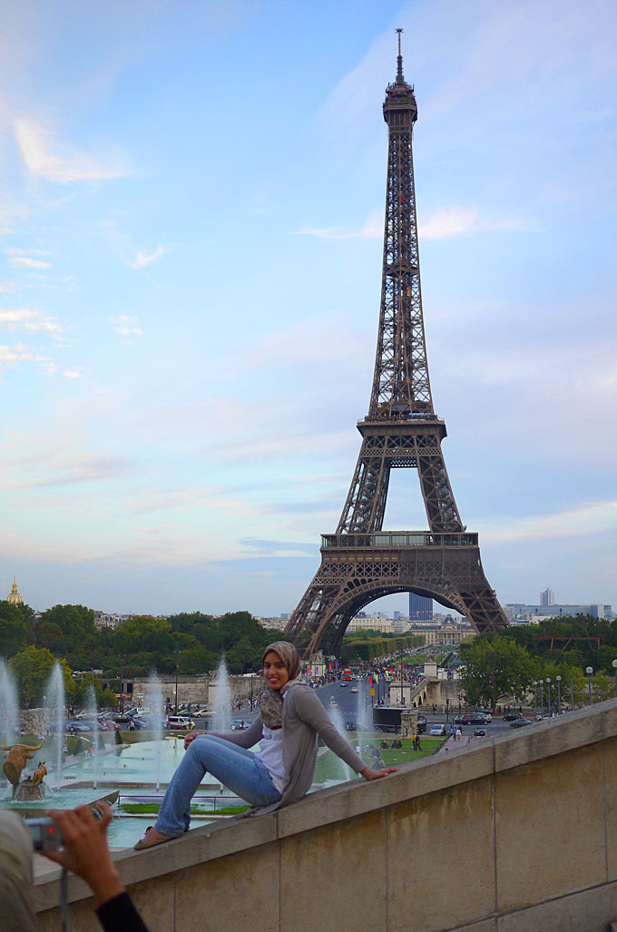 Eiffel Tower 巴黎鐵塔 艾菲爾鐵塔 from 夏瑤宮