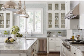 shabby chic współcześnie białe meble kuchenne