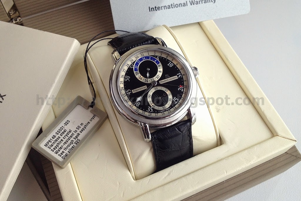 maurice lacroix masterpiece regulateur