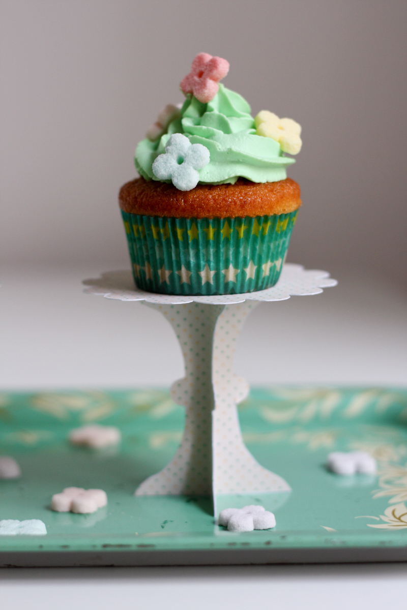 Alzata Per Torte A 3 Piani Rotonda Blu - Supporto Torte Per Feste E Compleanni - Foto 2