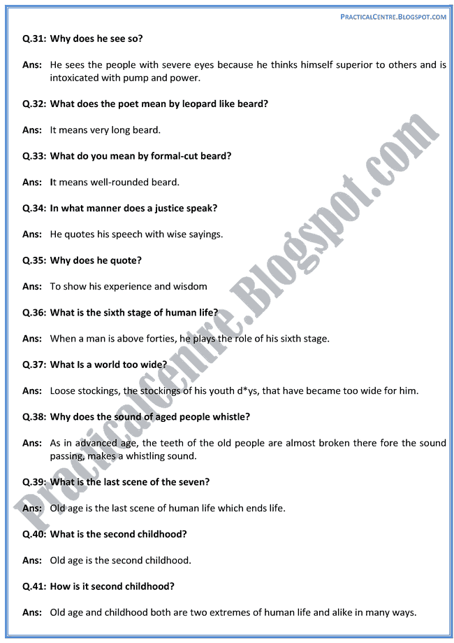 The-Seven-Ages-of-Man-Poem-Questions-Answers-English-XII