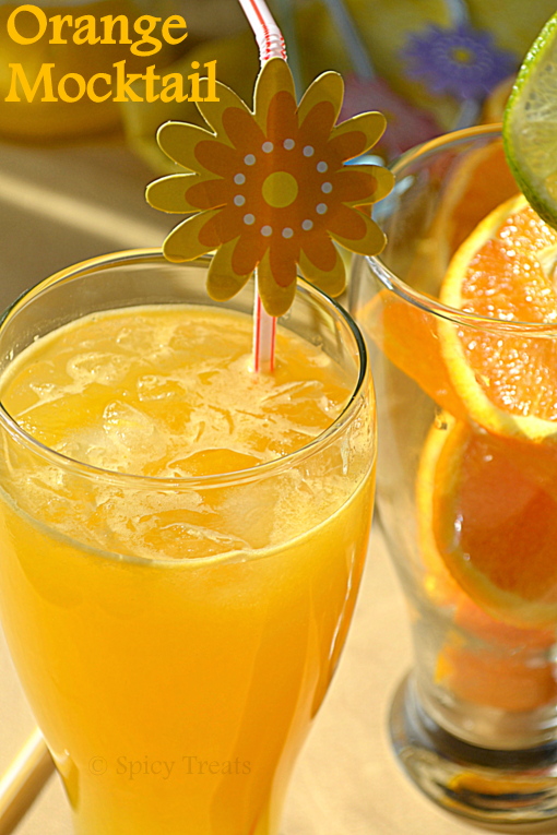 Spicy Treats Orange Mocktail