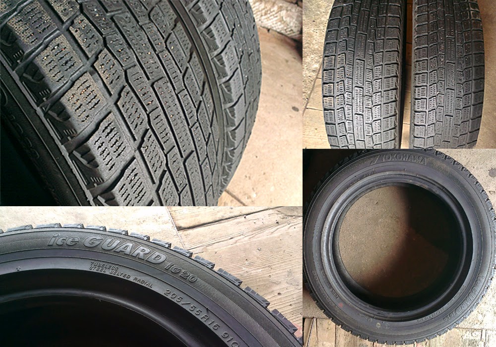 Naudotos padangos: YOKOHAMA ICE GUARD 205/55/r16 (№11)