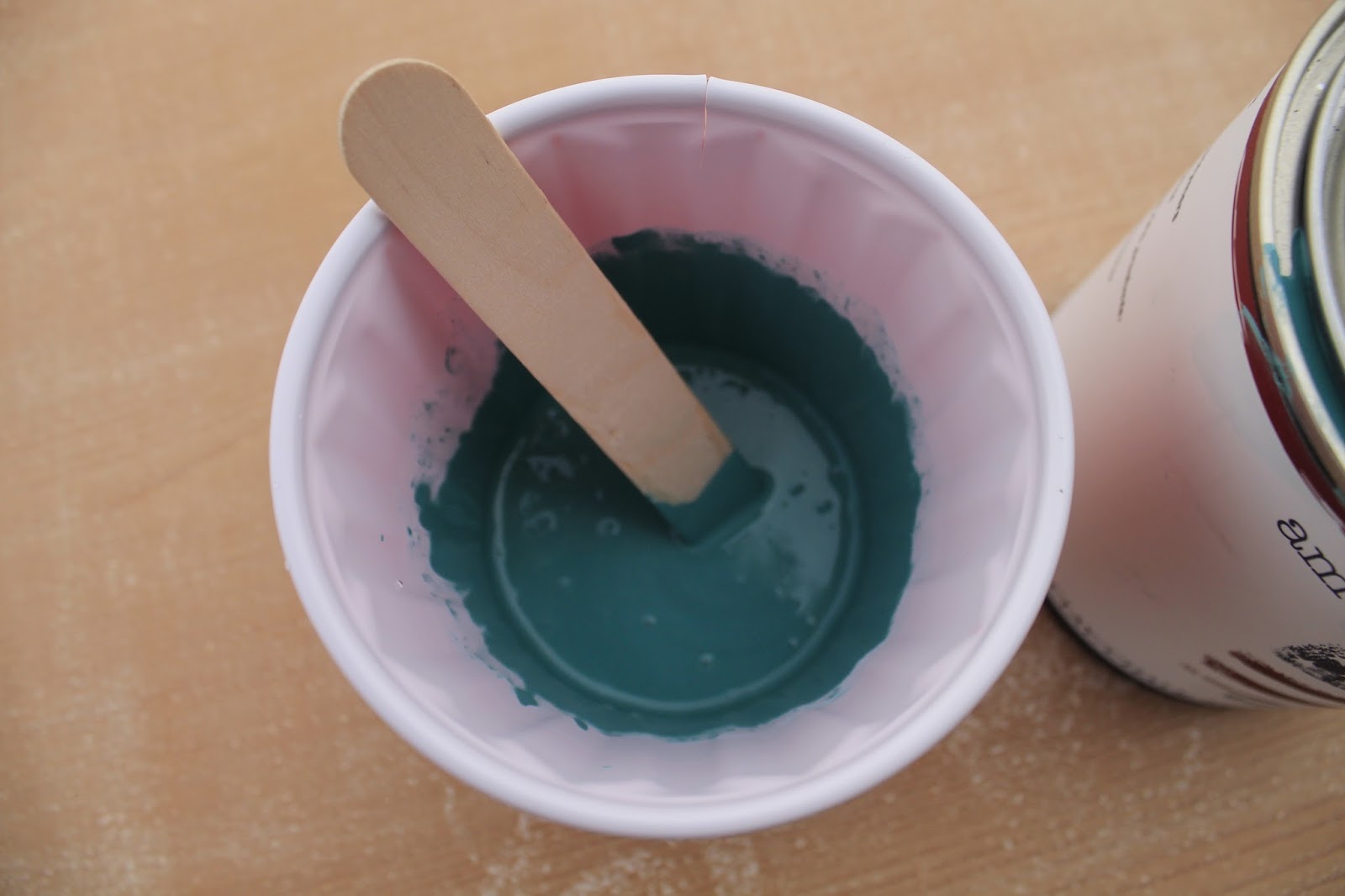 What Wood Katy Do? Wet Distressing with Chalk Paint