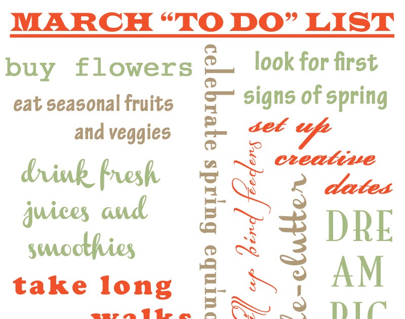 March TO DO SAS does March TO DO