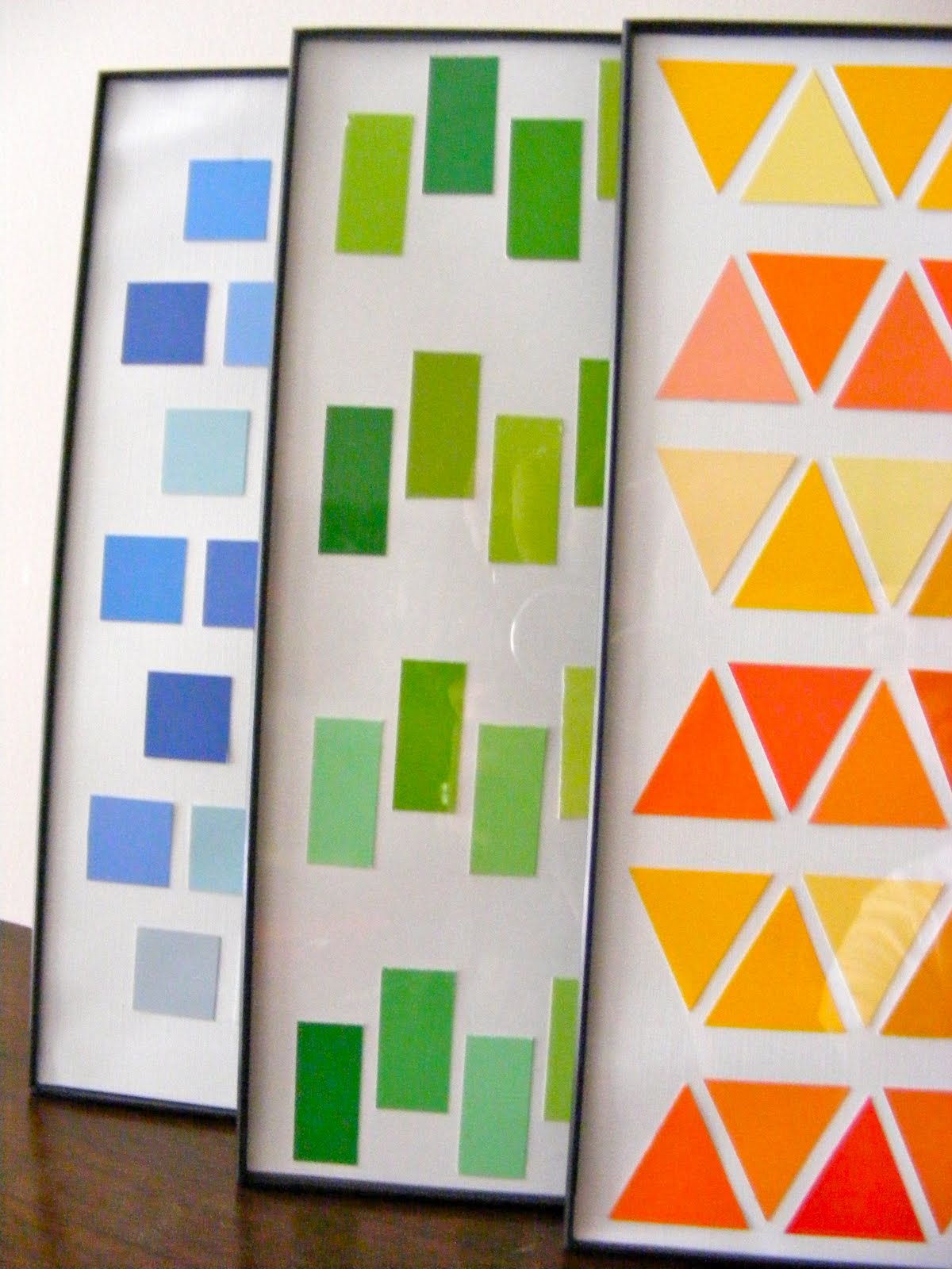 angelina la dawn tomato paint chip art