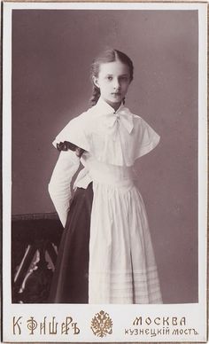 3.-Estudiante rusa 1910
