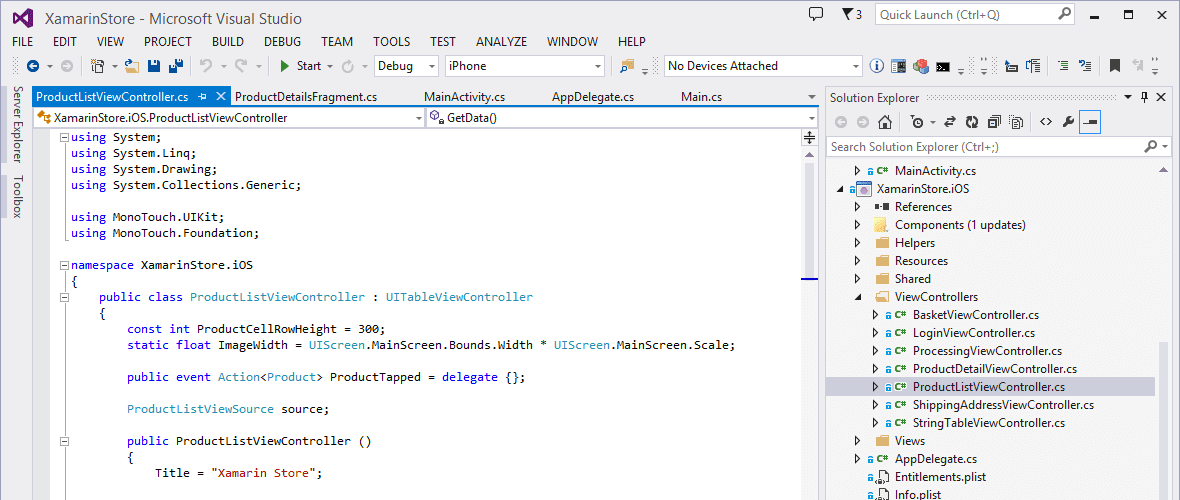 Xamarin for Visual Studio