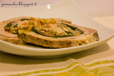 arrosto di maiale ripieno