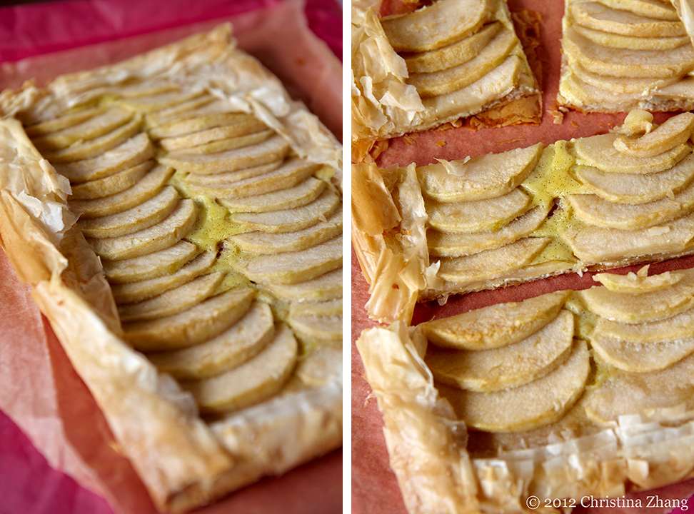 What The Fig? Pear and Apple Phyllo Tarts