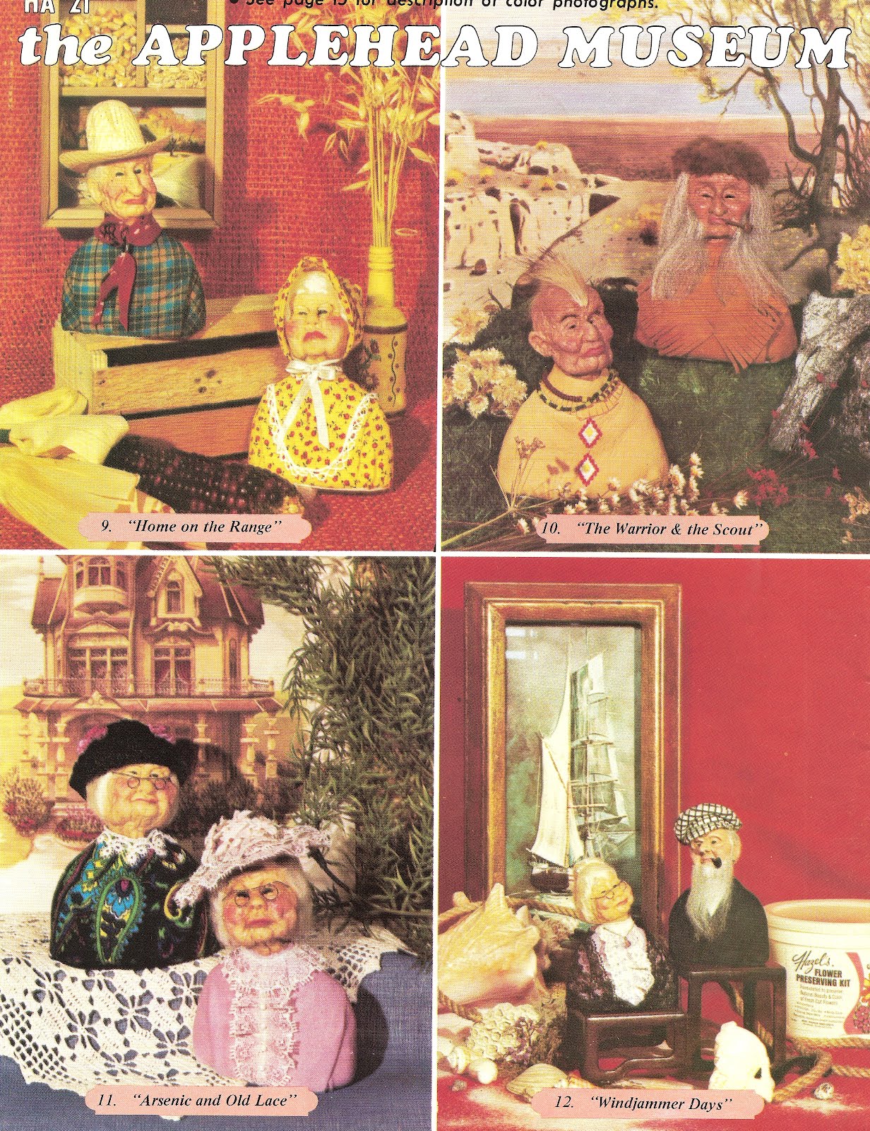 vintage apple head dolls