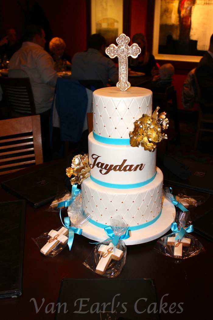 Van Earl's Cakes J.I. Butler's Baptism Cake