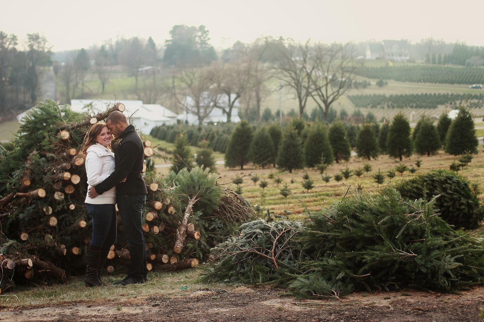 Chic meets Healthy AMANDA + CHRIS PINE VALLEY CHRISTMAS TREE FARM