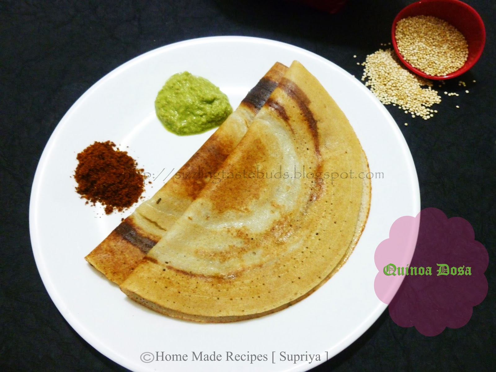 Home Made Recipes Quinoa Dosa Healthy Dosa
