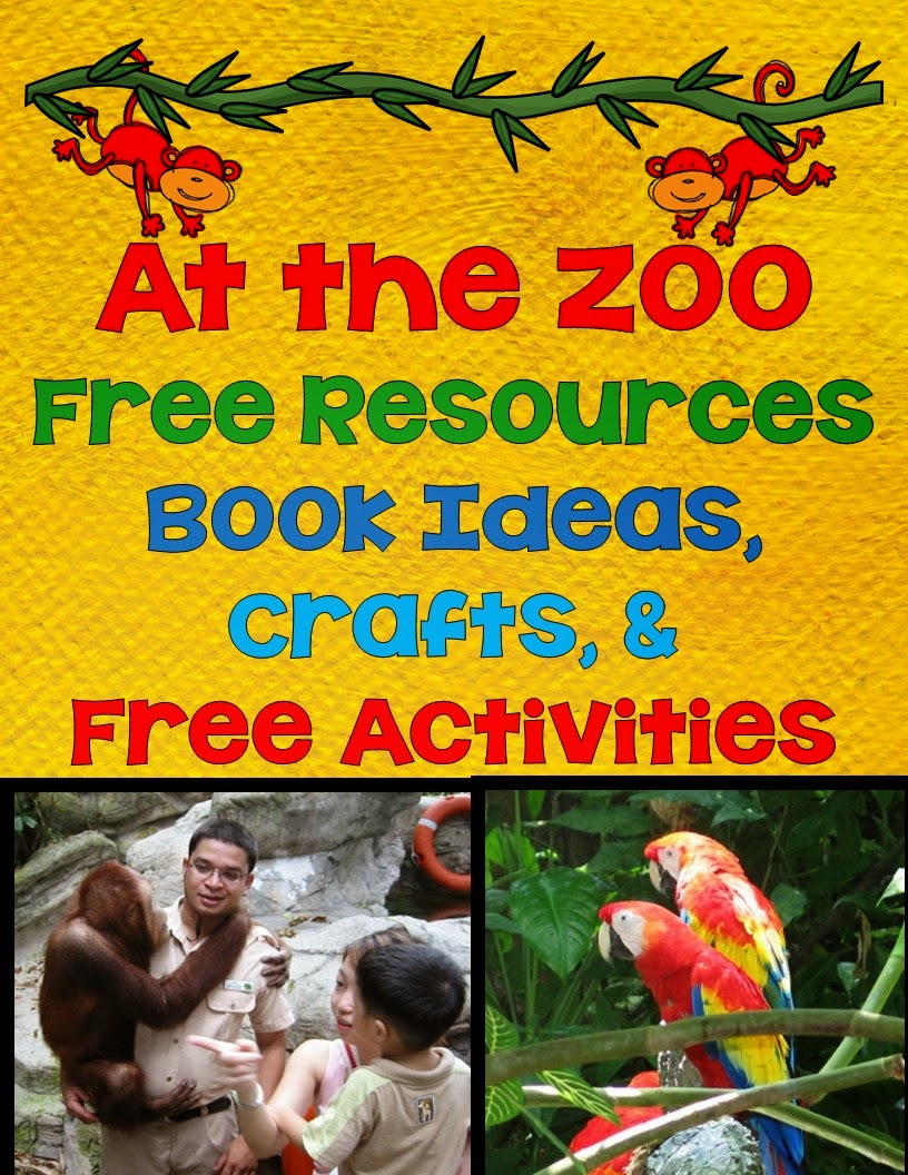 LMN Tree Let's Go to the Zoo Free Resources, Free Craft Ideas, and