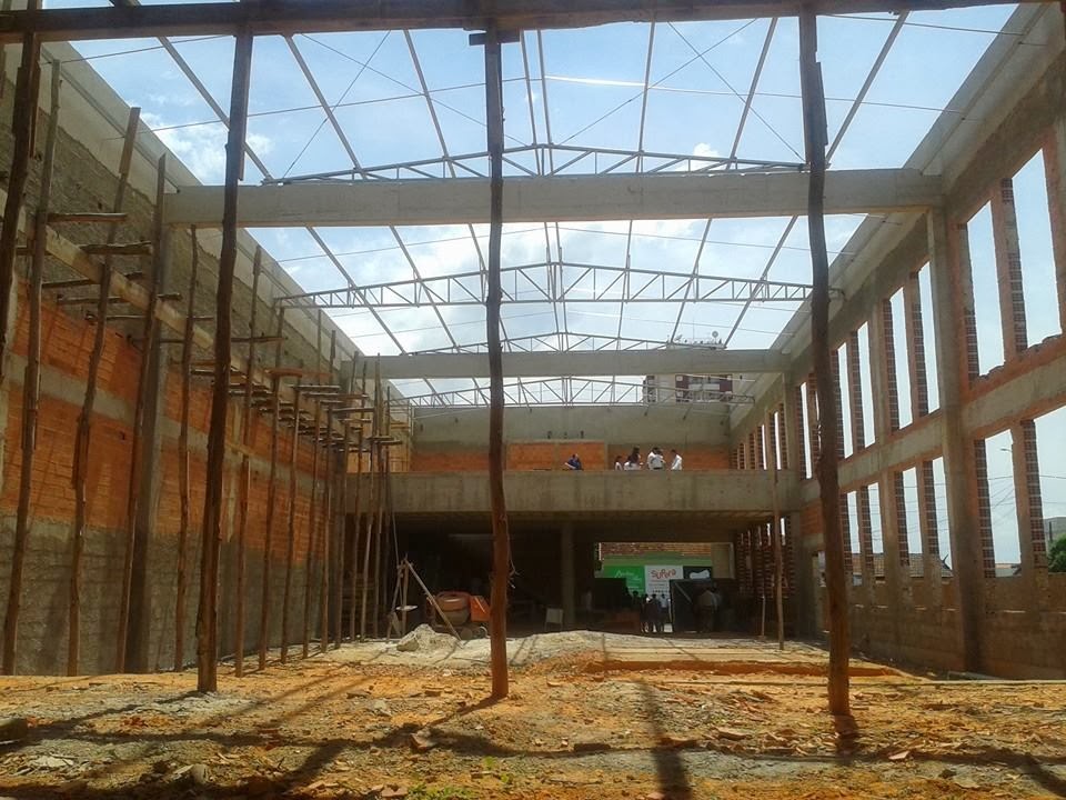 Andamento das obras( Igreja Sede AD Nova Odessa)