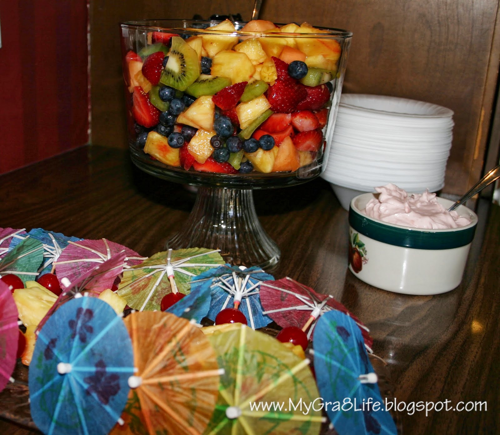 My Gra 8 Life Tropical Bridal Shower for Destination Wedding