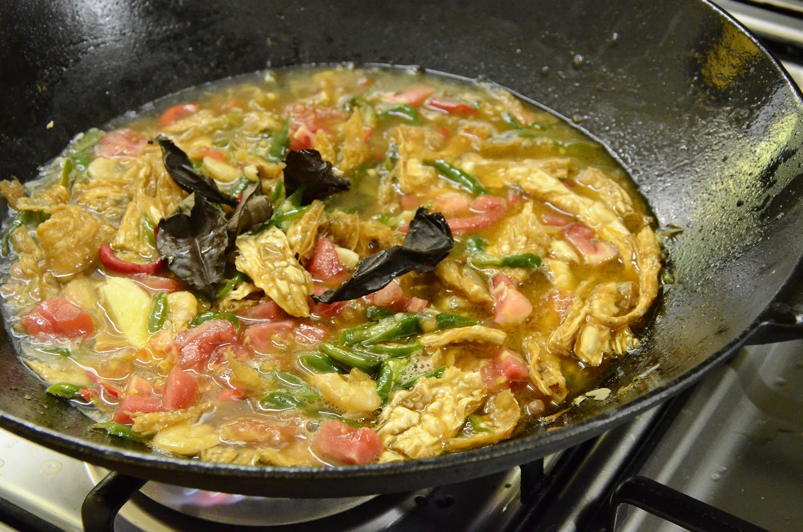 Indonesian Medan Food Tauco Tahu Kering