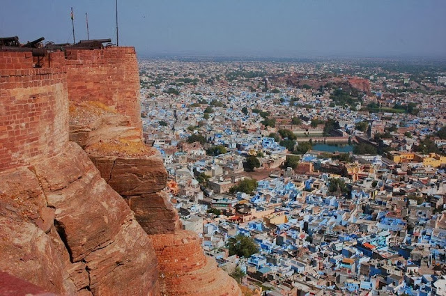 La Fortaleza de Mehrangarh en Jodhpur, India