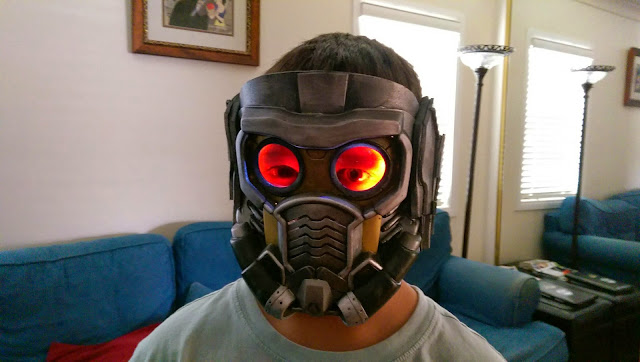 Guardians of the Galaxy Star Lord helmet project