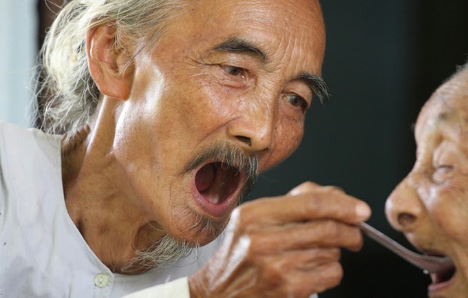 hiểu thảo,mẹ già 113 tuổi,nguyễn văn đức