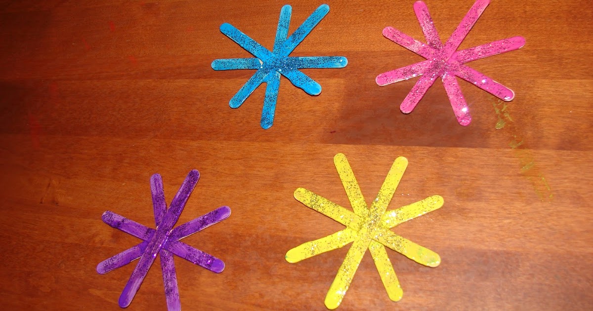 Easy Christmas Star Ornaments-Homemade