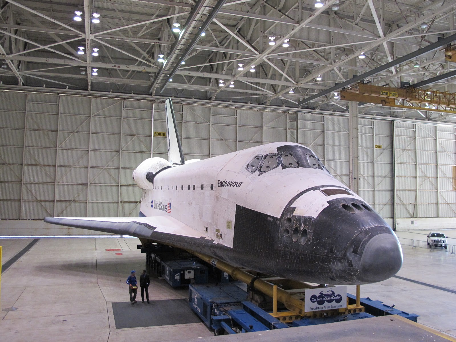 Chad Glass Prologue Endeavour's Arrival and Staging at LAX