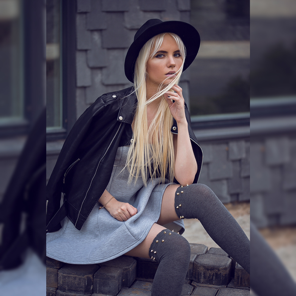 GREY DAY FOR A GREAT DRESS | Fashion secrets with Oksana