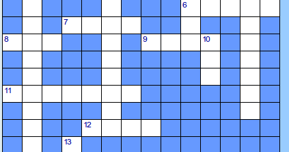 Crucigrama. Animales salvajes.-Inglés fácil para primaria