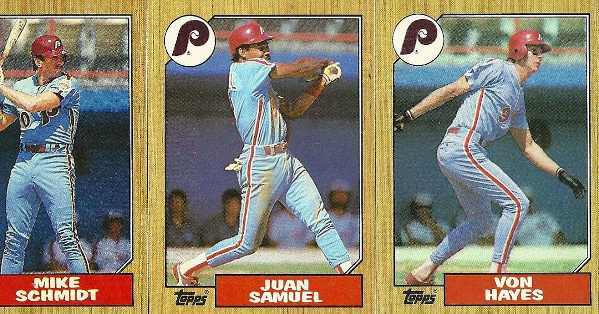 The Phillies Room: 1987 Topps Phillies