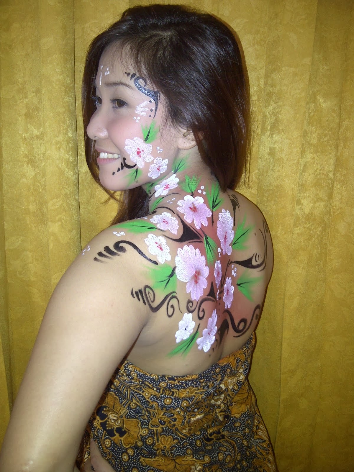 face painting jakarta,body painting jakarta,face and body painting