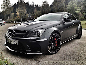 Mercedes-Benz C63 AMG Matt Black