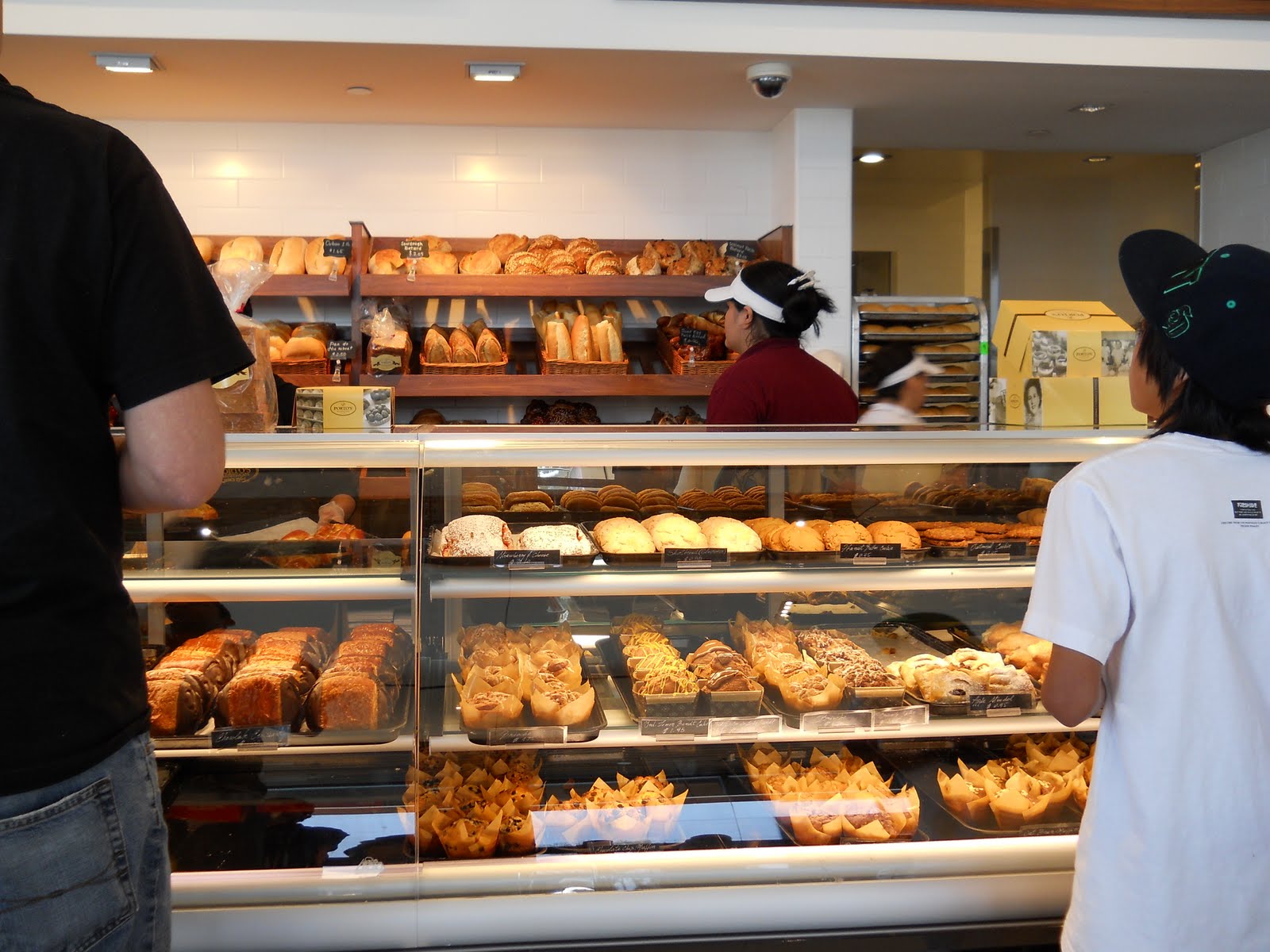 L.A. Loaf Lookout Little Egg Fance at Downeys towering Porto's Bakery and Cafe