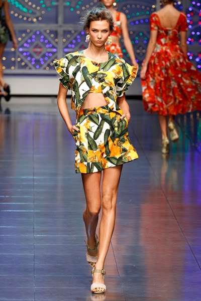 Dolce and Gabbana spring summer 2012