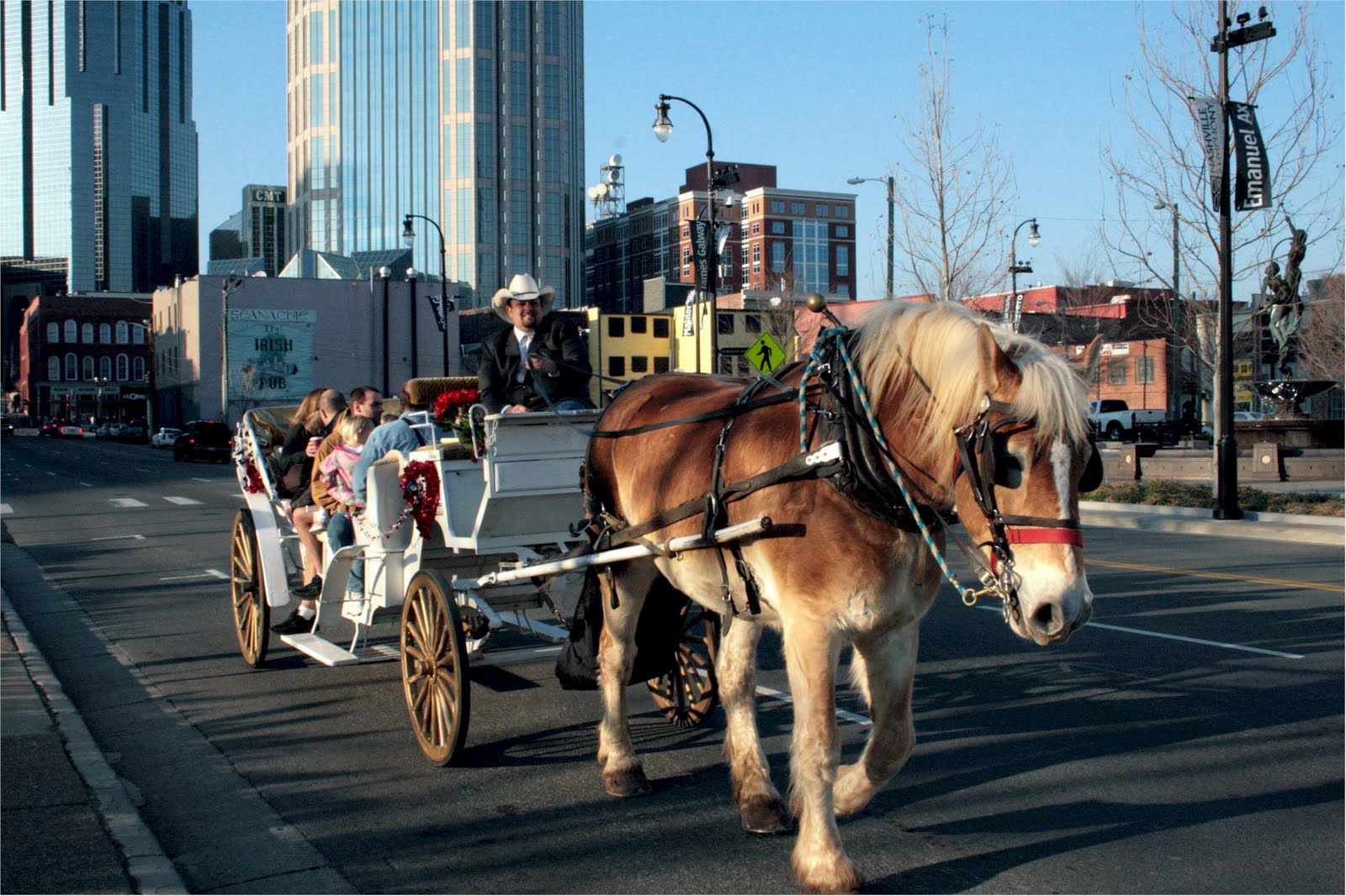 Sugar Creek Carriages Get a Carriage Ride in Nashville